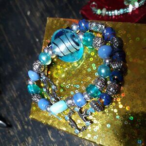 Handmade beaded bracelet